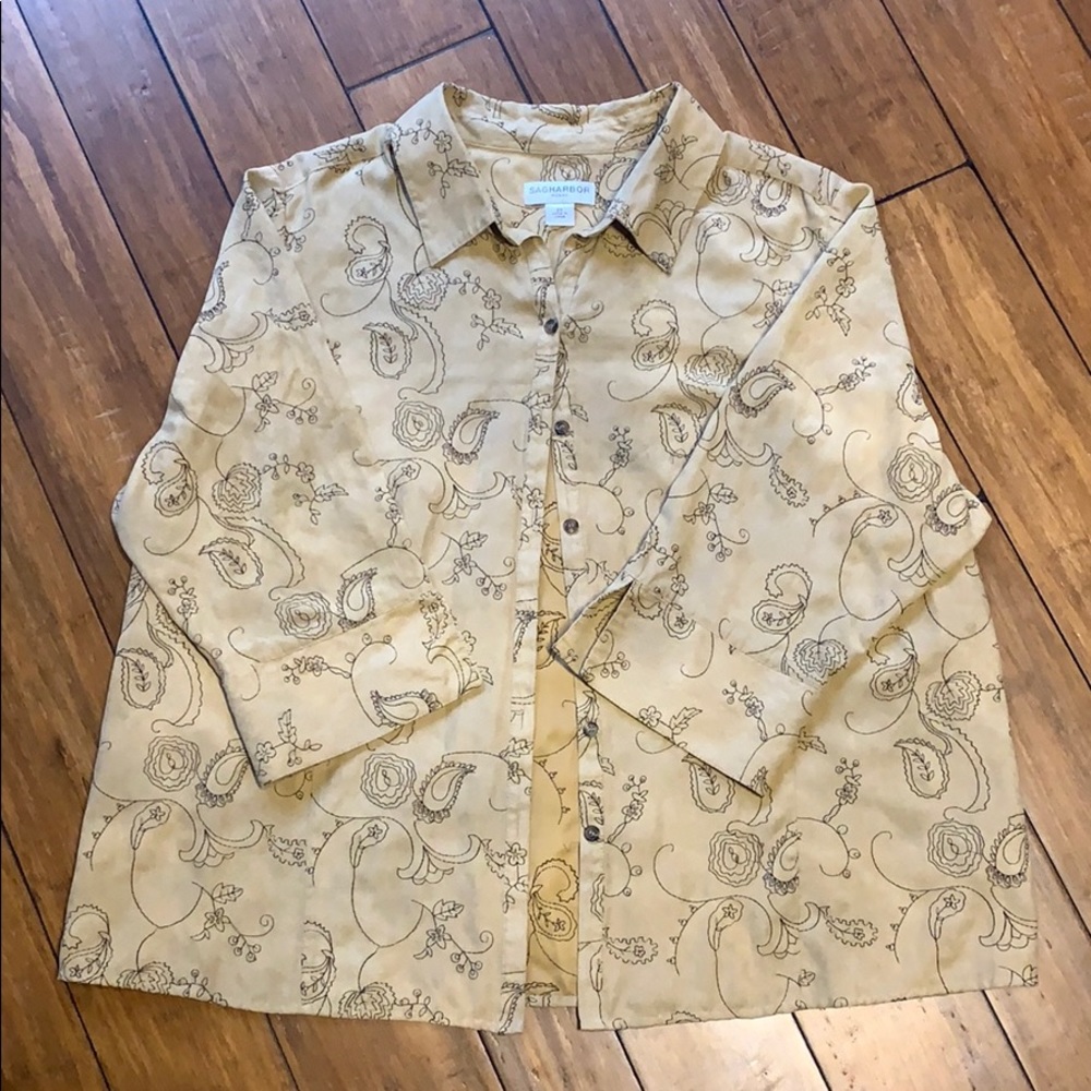 Sag Harbor Women’s Casual Blouse